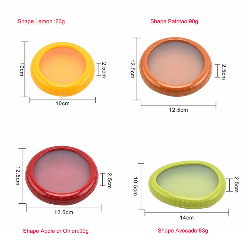 Novolvia FreshShield™ Pack de 4 Protectores de Silicona Premium BPA-Free